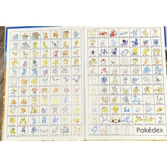 Let's Find Pokemon! Art by Kazunori Aihara 1999 Hardcover Vintage Book - Picture 4 of 5